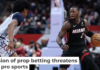 Miami Heat guard Terry Rozier was one of 34 people arrested as part of a wide-ranging investigation into illegal gambling. Scott Taetsch/Getty Images